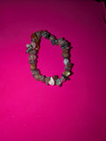 Moss Agate chip bracelet