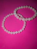 Rose Quartz bead bracelet