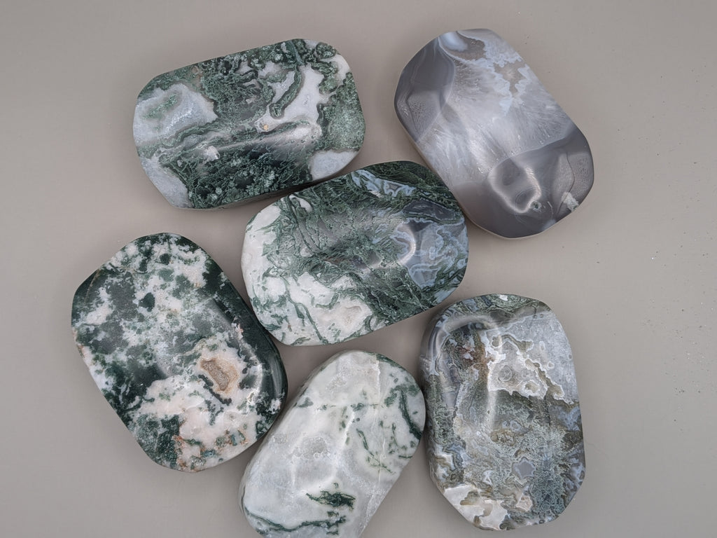 Moss Agate Palmstone