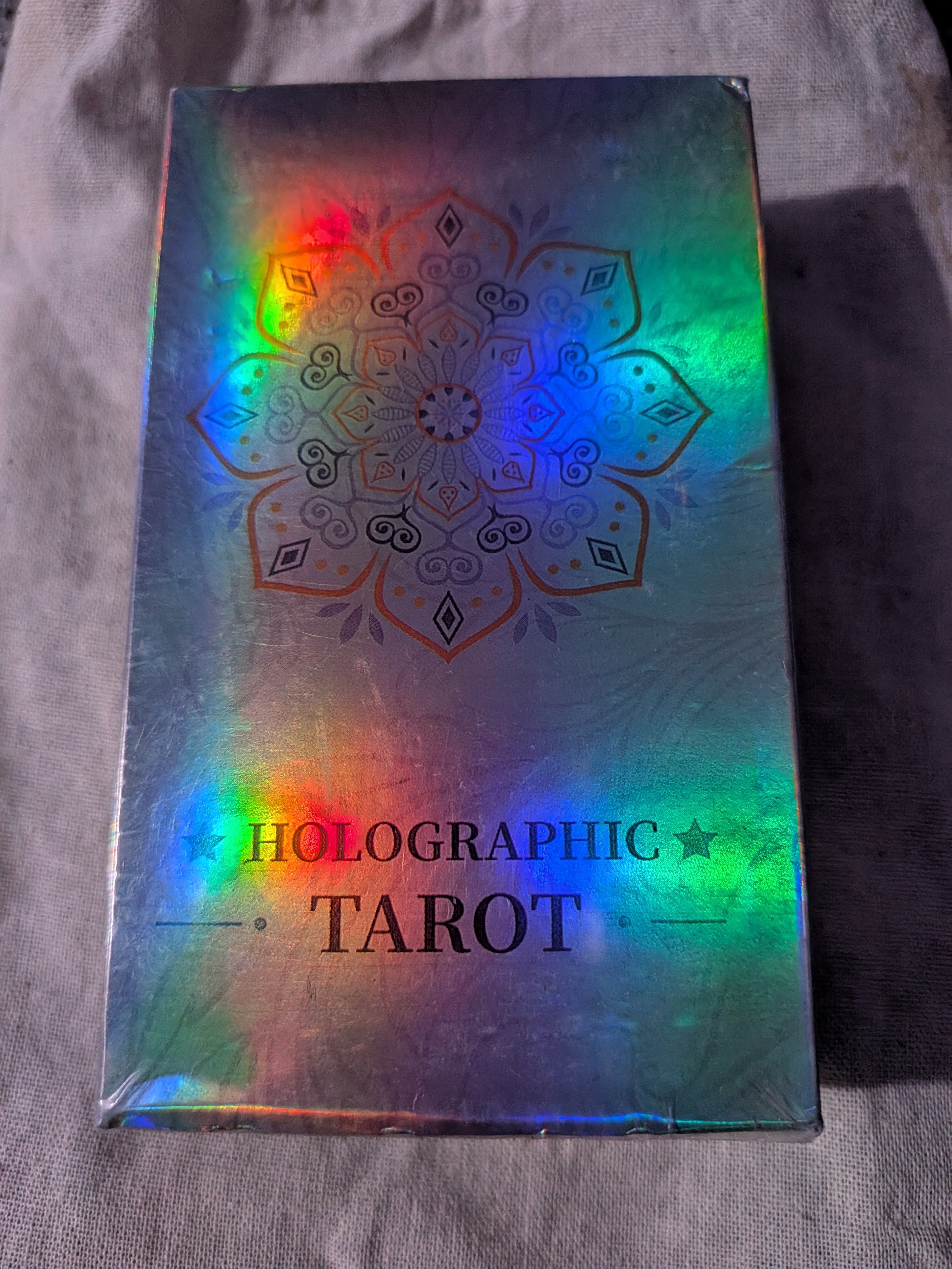 Holographic Tarot Card Deck