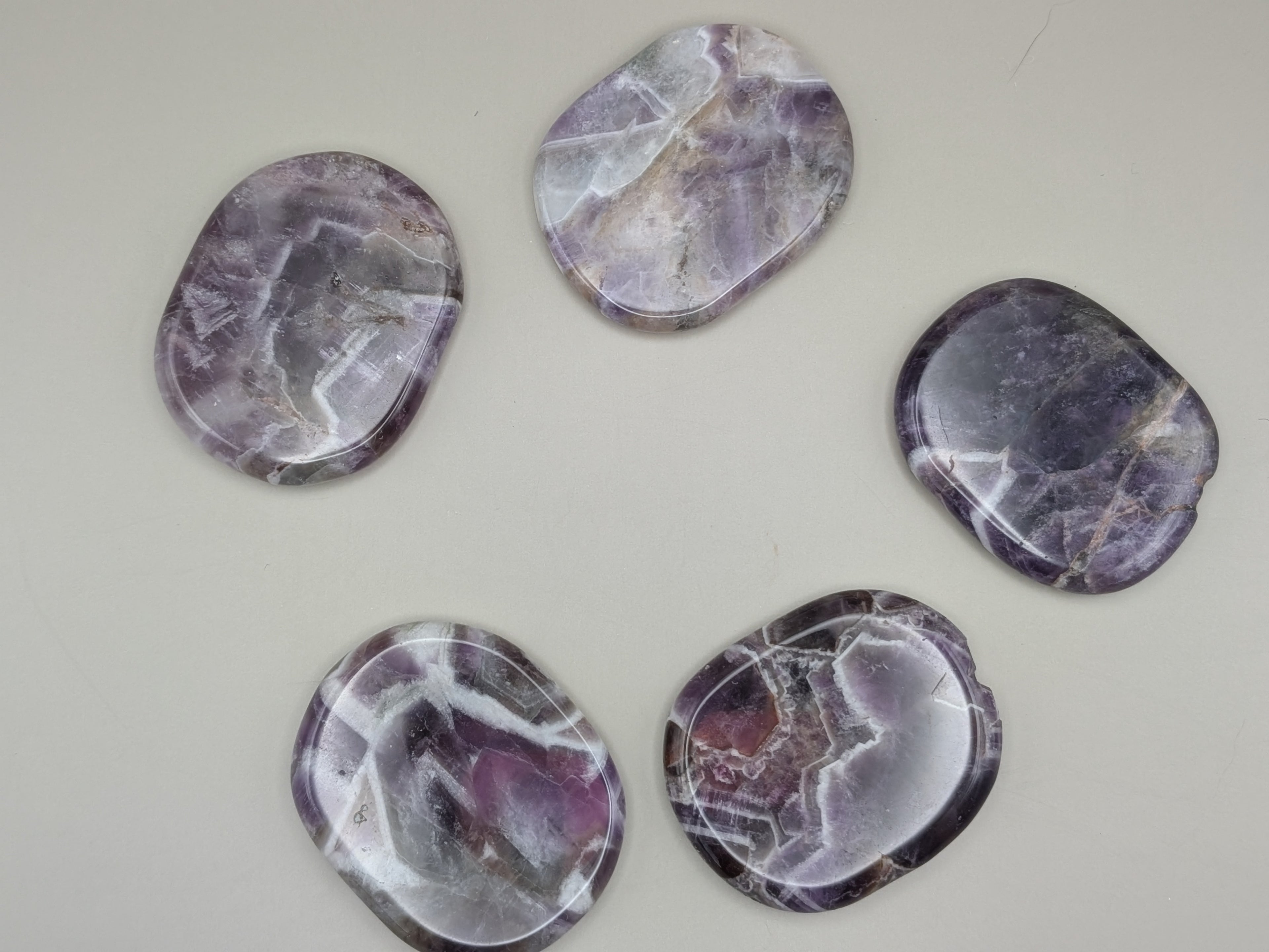 Amethyst Flat Stone