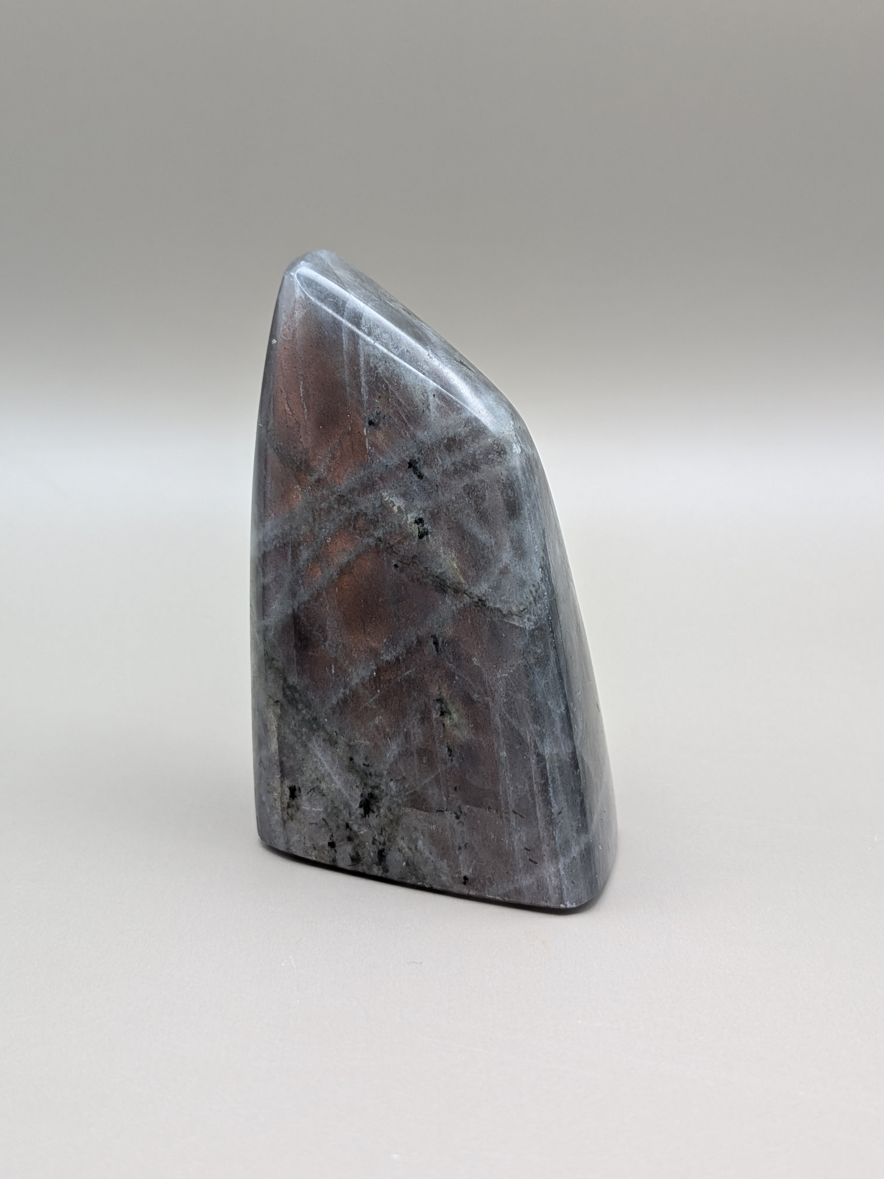 Grey Labradorite with Purple/Pink flashes