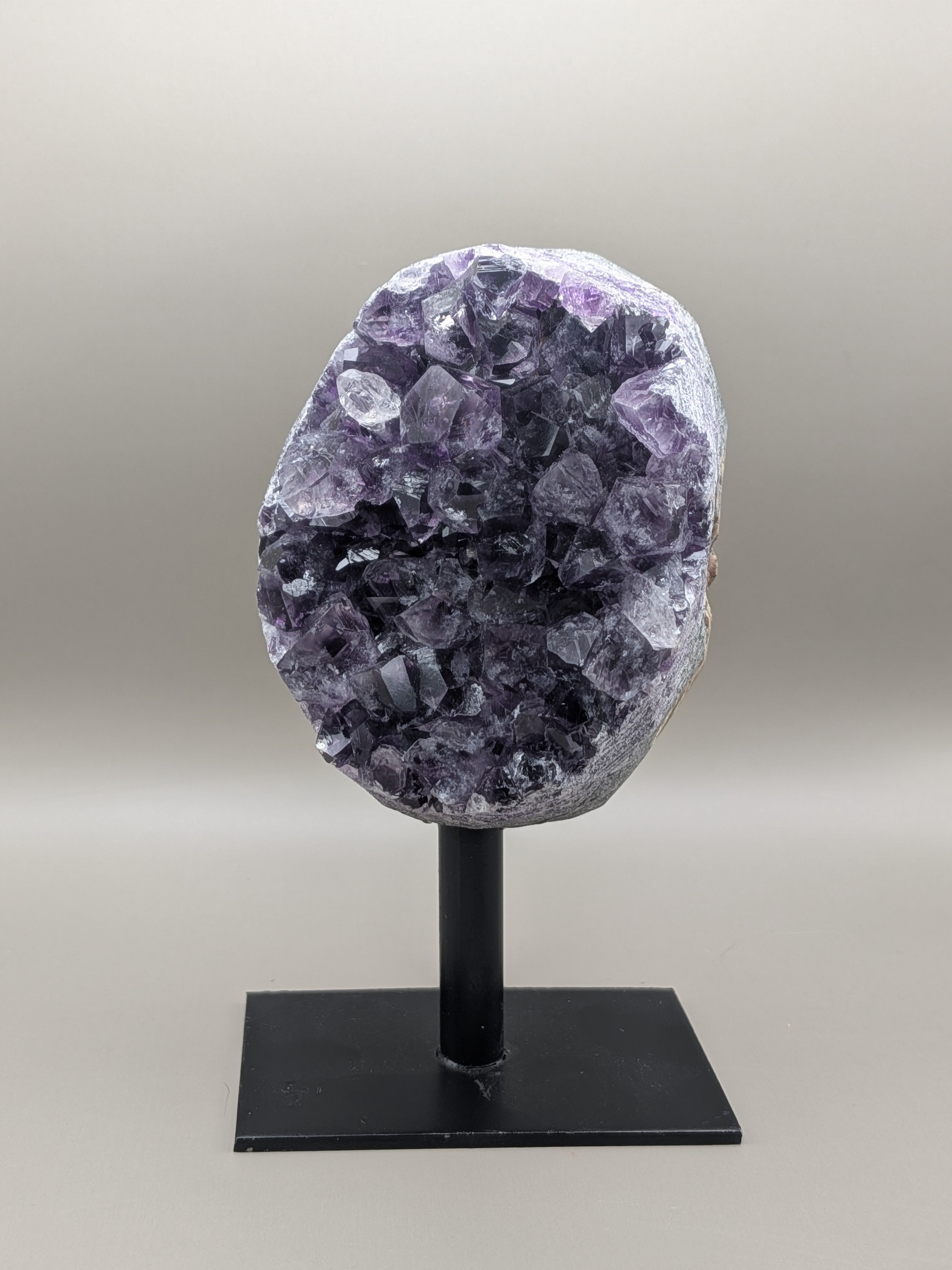 Amethyst Geode on a stand
